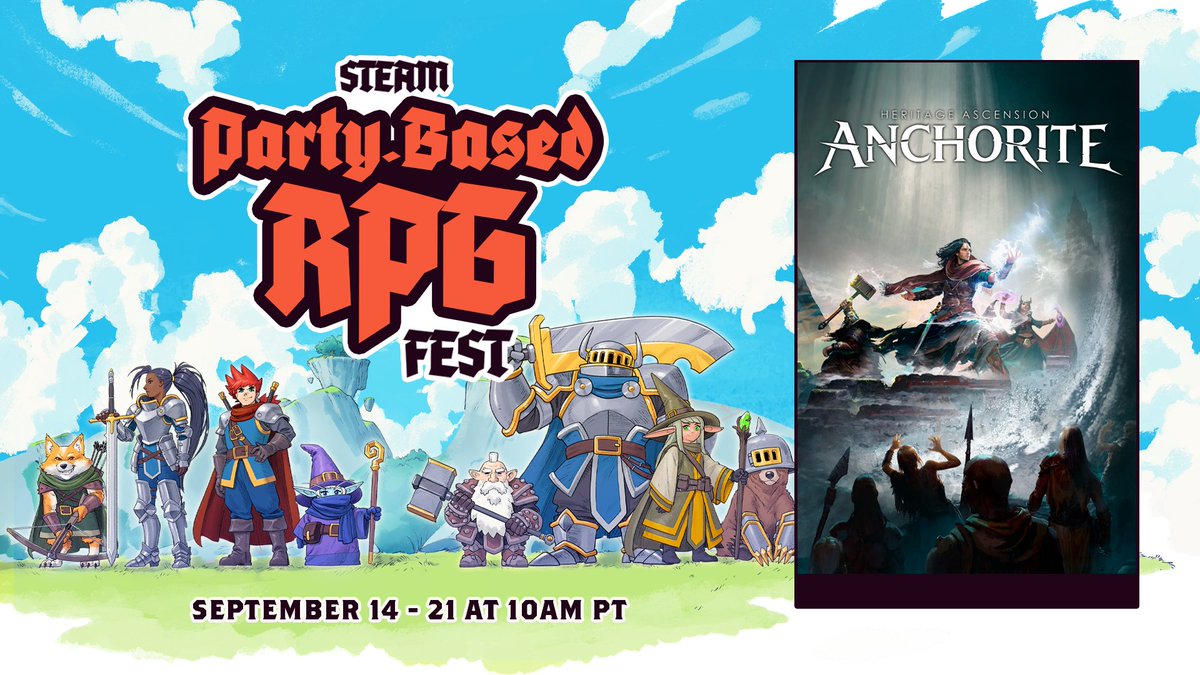 effort2pixel's tweet photo. Hi everyone!!
A Steam’s Party-Based RPG Fest just started and our game Anchorite: Heritage Ascension is taking part in it.
#IndieGame #RPG https://t.co/DwqOcZN4pm