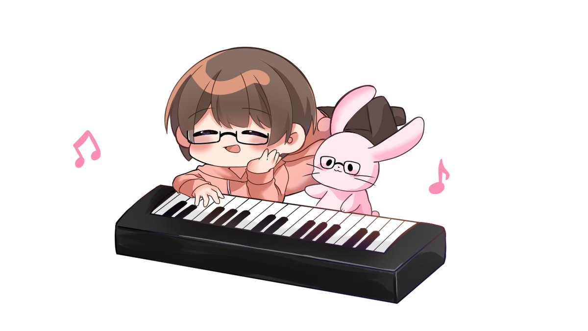 tyuruya_0627's tweet photo. #なつぴょんアート
🐇🎹 https://t.co/FRHKKCU0md