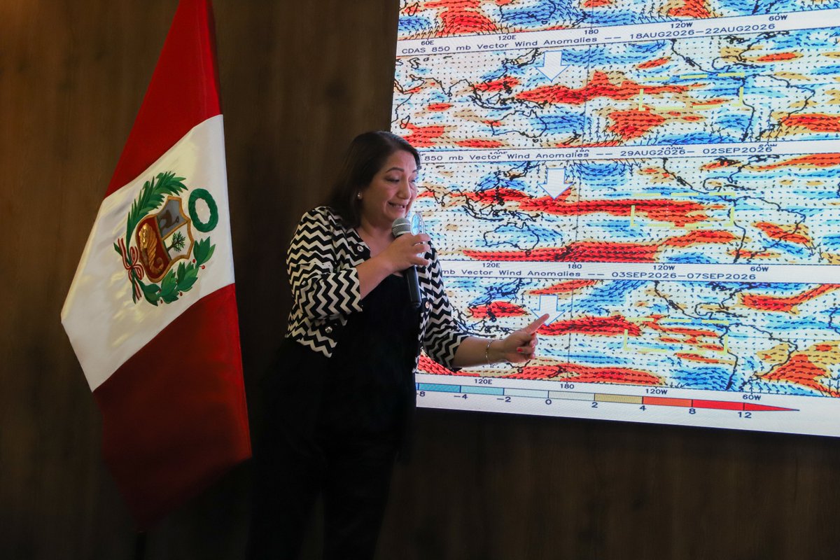 ImarpePeru's tweet photo. 📢 Titulares de la Comisión Multisectorial Encargada del Estudio Nacional del Fenómeno “El Niño” - #ENFEN se reunieron para evaluar la estrategia de seguimiento y análisis de las condiciones océano-atmosféricas. https://t.co/82m769QKCI