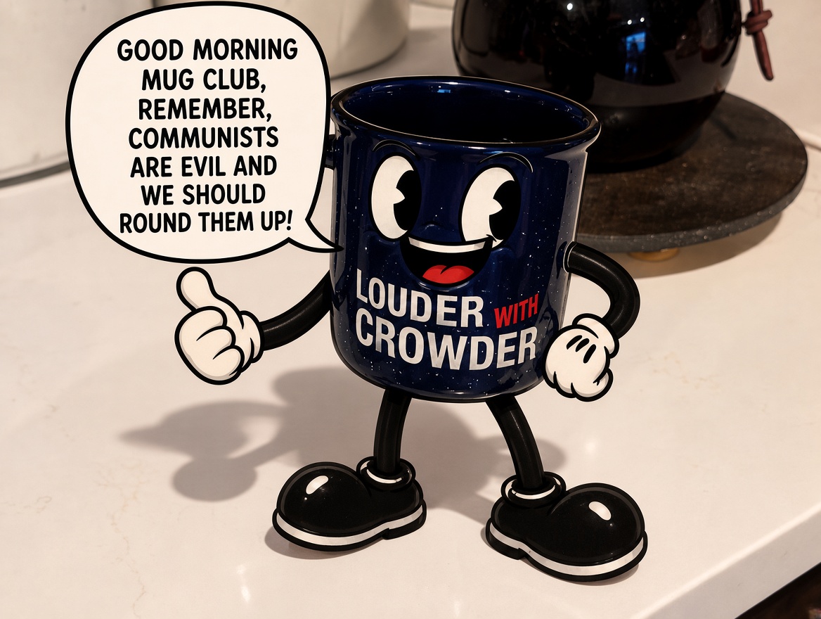 ProfSavageDad's tweet photo. @LWCmugclub has a morning message for you #mugclub! https://t.co/r10mt5T2Cj