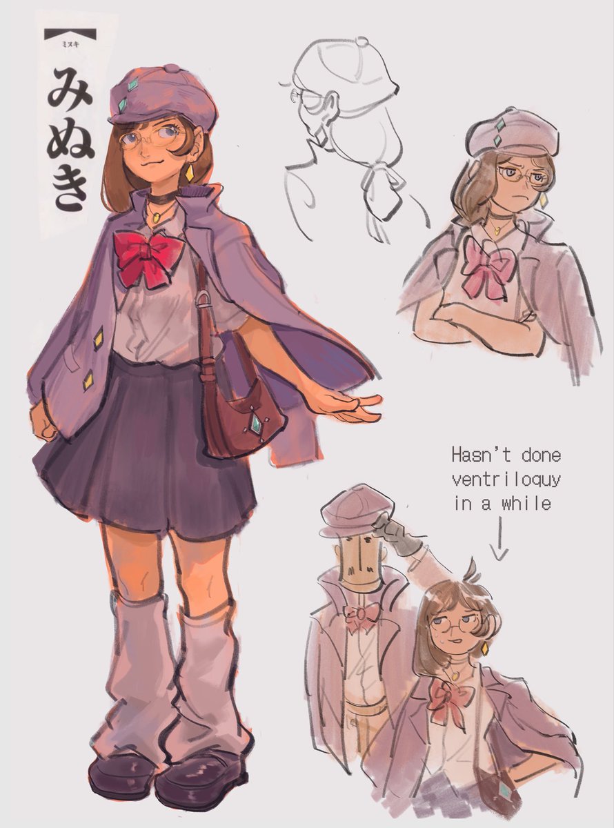 Hyxygen's tweet photo. Kristoph pulled a Von Karma so #TrucyWright is now Trucy Gavin https://t.co/bX8H0bojAX