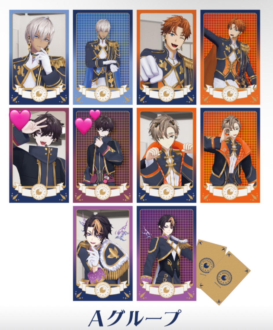 tetoni22's tweet photo. 【交換】にじさんじ 共通衣装3Dグッズ vol.6 ランダムチェキ風カード Aグループ

譲:画像1枚目(数字は所持数)

求:画像2枚目　別種での交換でも可

検索からでもお気軽にお声掛けください🙌🏻 https://t.co/Z7efVar1it