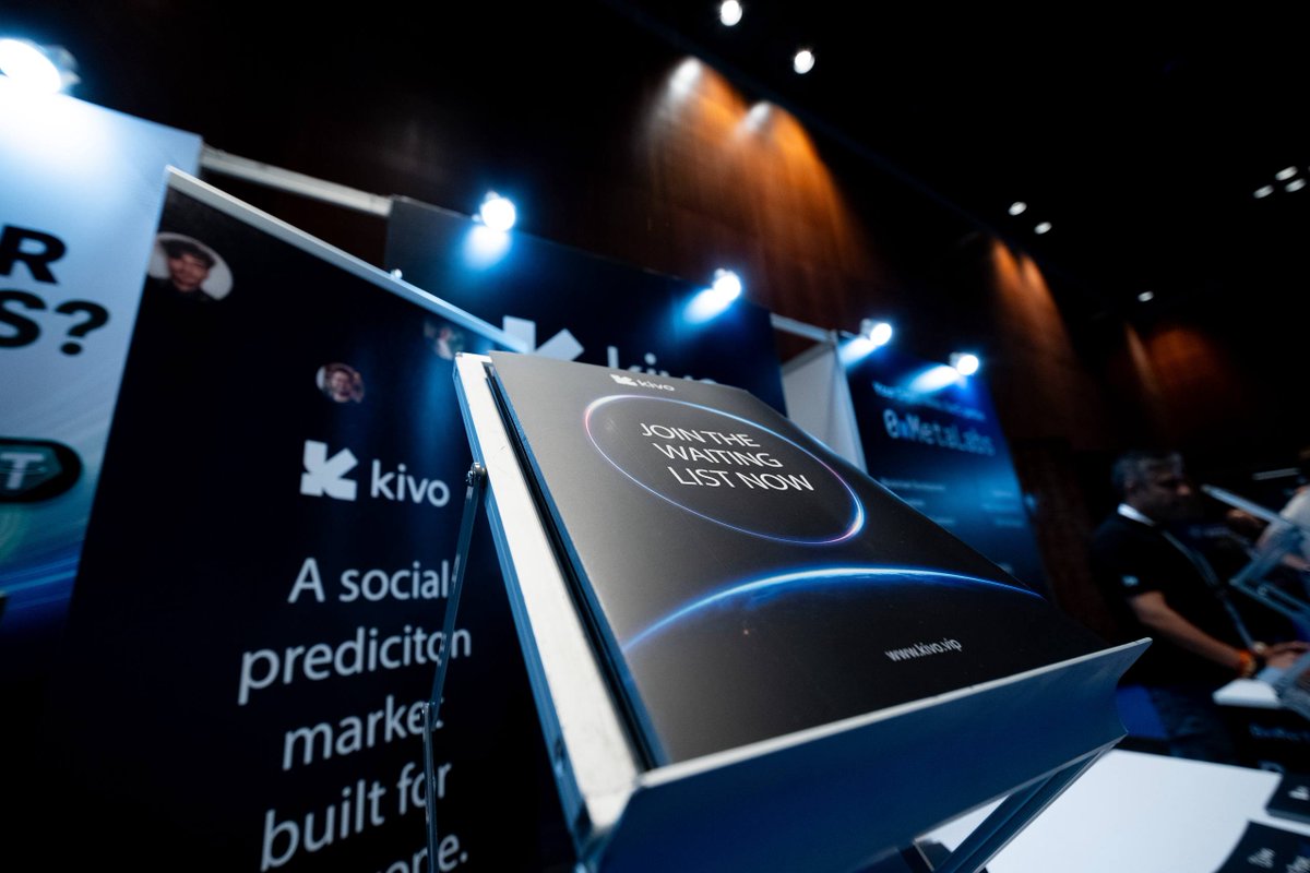 KivoPredict's tweet photo. Kivo at Crypto Expo Dubai.

A social prediction market for making the call before the outcome.

Predict. Prove. Lead.

#Kivo #PredictionMarkets #CryptoExpoDubai https://t.co/r0Fpau4JSV