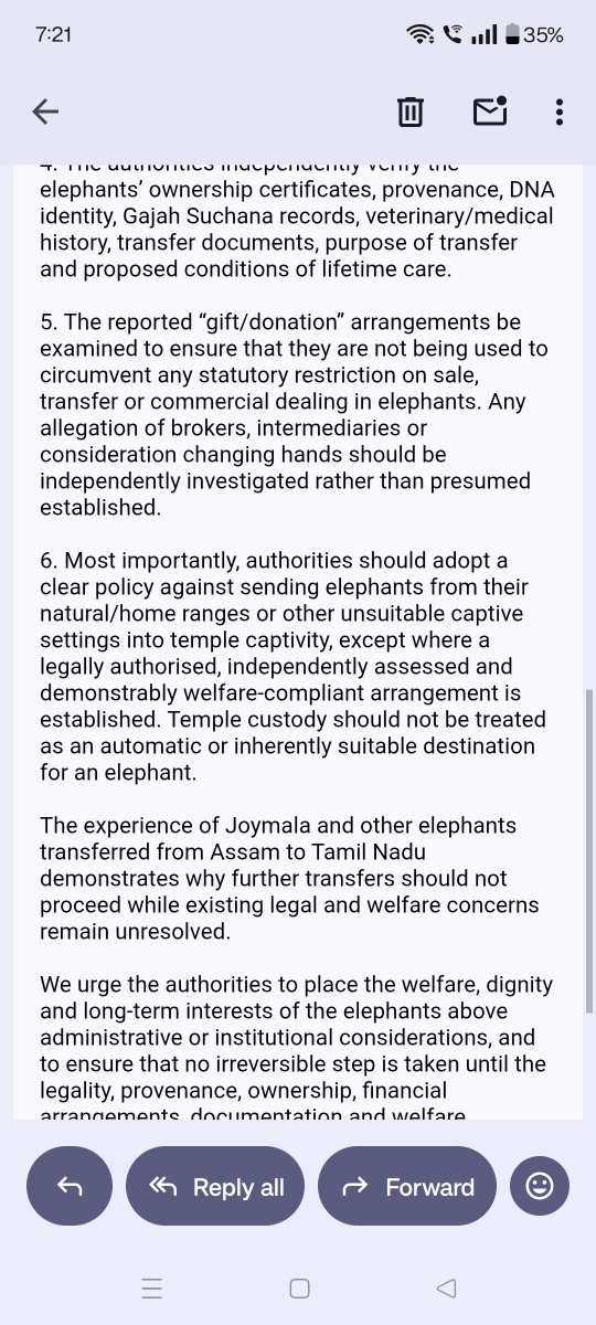 RadhikaBarman5's tweet photo. 5 elephants are being transferred from Assam to temple captivity in Tamil Nadu

Please act now to stop further movement and protect their welfare.

Sign @ https://t.co/7m48otFO4W

Send Email @ https://t.co/HNYVqjojKu

#SayNoToTempleElephants 
#SaveFiveAssamElephants https://t.co/a7RruVQgCb