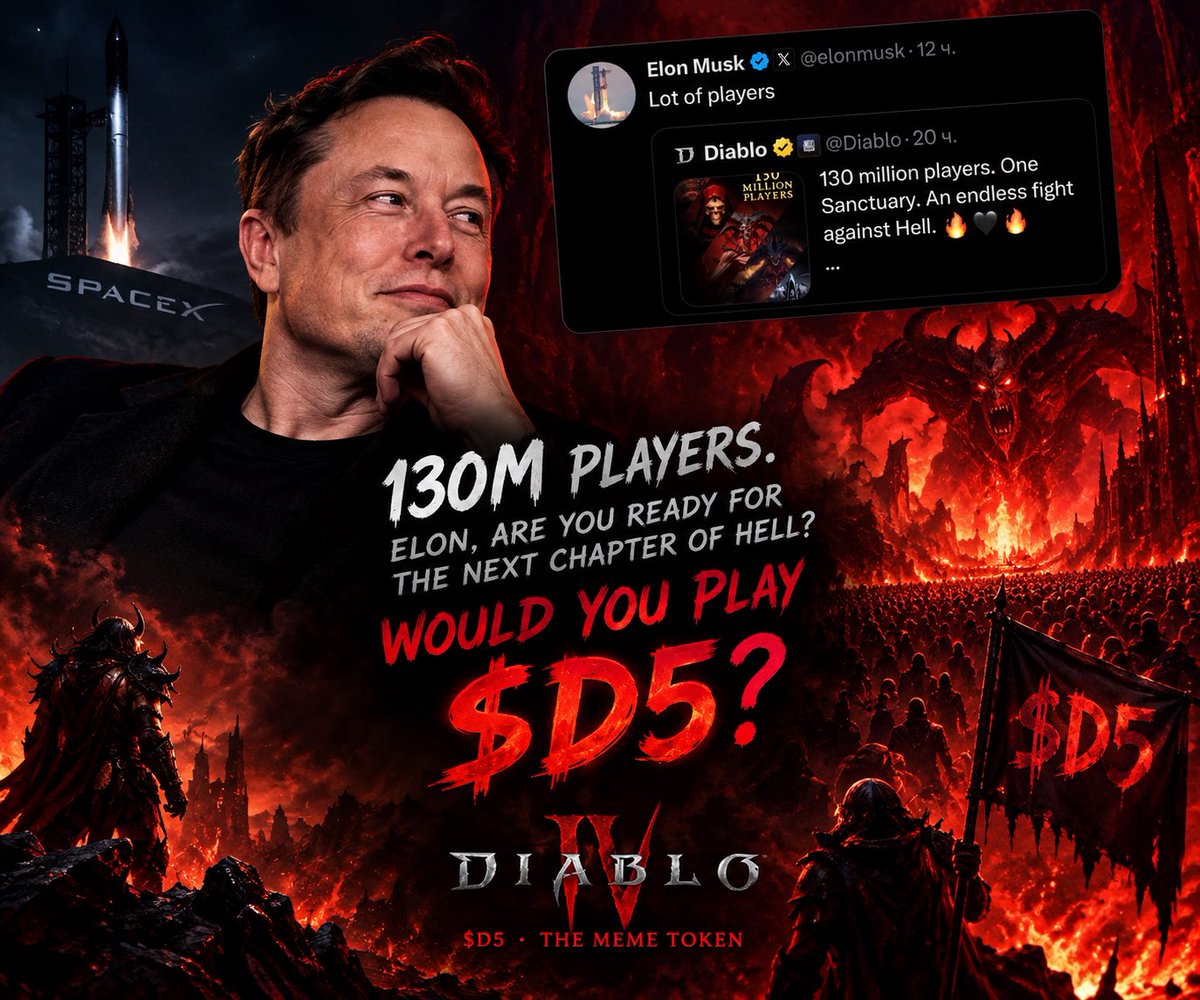 Diablo5CTO's tweet photo. BLFr5eLZPuw2a97S1Yz9r9RoaLva4uRKVZMaiVm7pump https://t.co/iP1V7Fr9PX