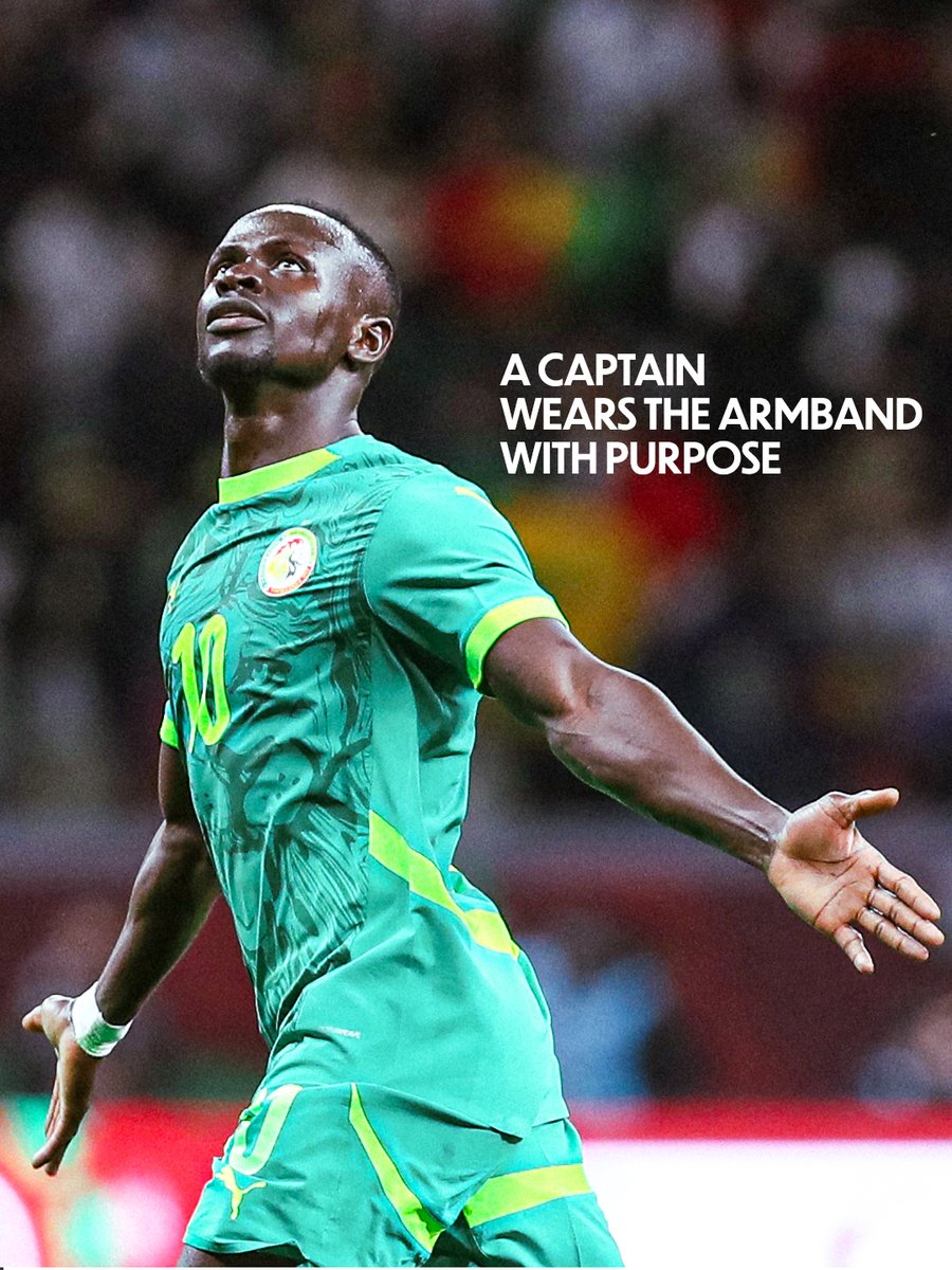 CAF_Online's tweet photo. A captain is more than the player wearing the armband. 🫡

#TotalEnergiesAFCON https://t.co/lP91JIYFTY