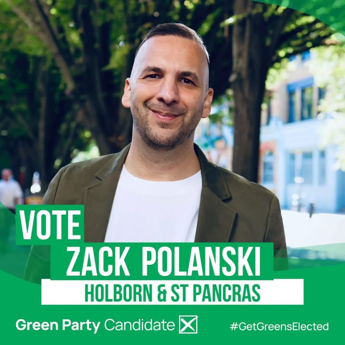 JosephW56436640's tweet photo. No one wants another MP that will be just a backbench Labour MP, who supported #Starmerism!
Theres only one candidate for Real Hope and Real Change...
#VoteGreen for @ZackPolanski in Holborn and St Pancras!
#BackZack #ZackForMP #Holborn #StPancras #London #ByElection https://t.co/slzSupEMtE