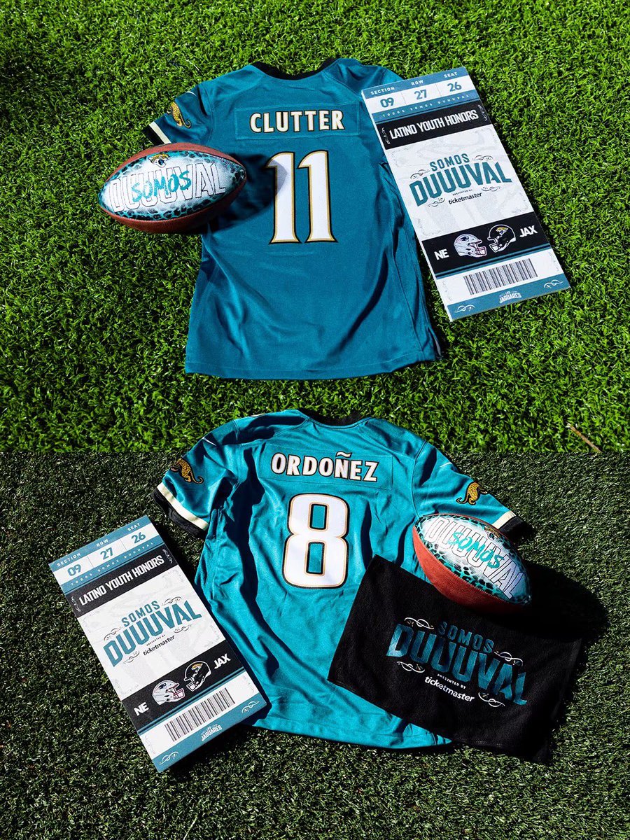 Adriel_Rocha's tweet photo. I’m proud that we, as an organization, continue to go above and beyond for our @Jaguars Latino Youth Honorees.
These young leaders deserve more than a moment. They deserve to feel seen, celebrated, and valued.
That’s the standard we’re continuing to build.
#SOMOSDUUUVAL https://t.co/Rv3Oe35OJZ