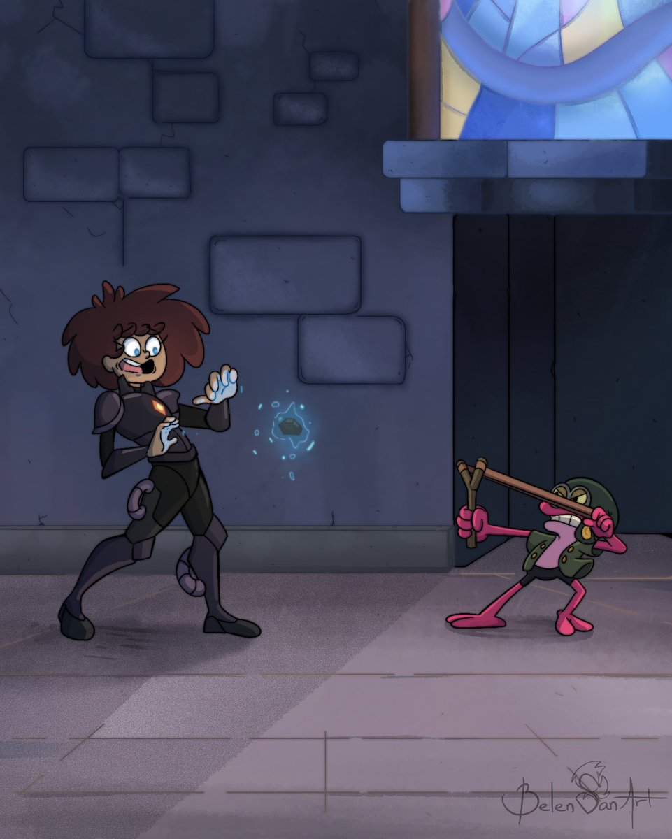 BelensanArt's tweet photo. What happened with "spranne against the world"? 😭
#amphibia #amphibianoliesnoregrets #amphibiafanarts #anneboonchuy https://t.co/Dc3XKUBr4e