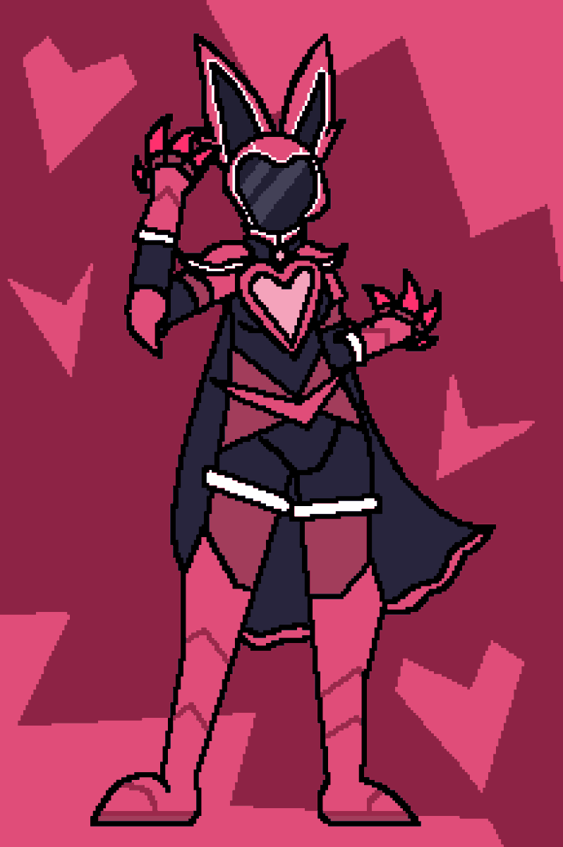 Gavywavy1's tweet photo. Wanted to post this yesterday but the internet gods ordained it not to be so, thusly, I come to you on this fine tuesday to share with you Pink Vengeance with her helmet on. I wan't to take this opportunity to yap about the creative iterations Pink Vengeance went through 🧵below! https://t.co/4jx4xfyq3c
