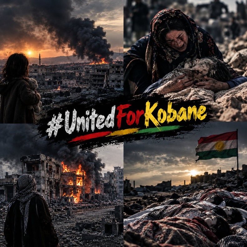 HoliganAmed1's tweet photo. Kobanê ne bi tenê ye!
#UnitedForKobane https://t.co/E6R7D4YZSg