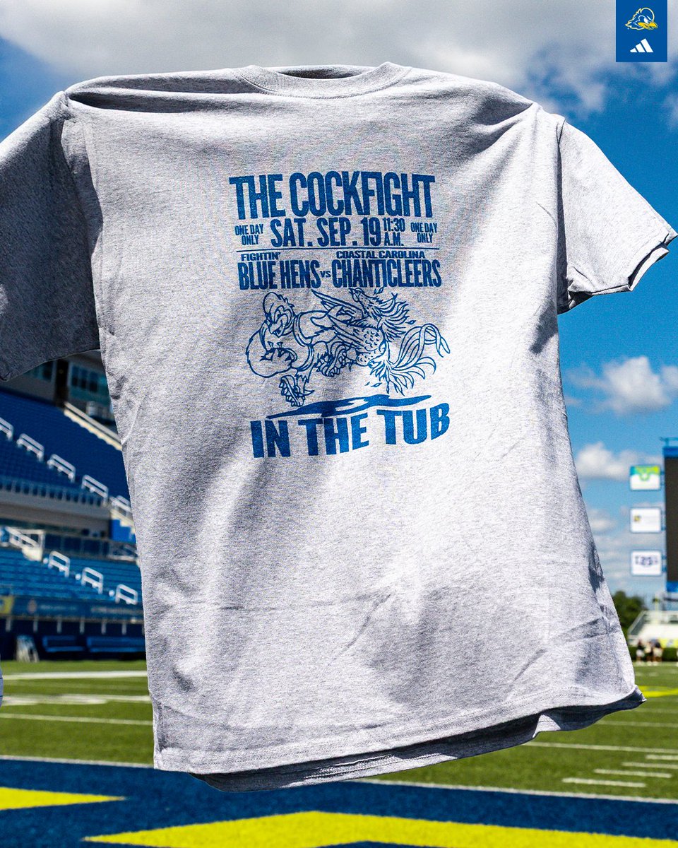 Delaware_FB's tweet photo. The Cockfight In The Tub - Saturday at 11:30 AM ๐
General Tickets โคต๏ธ
๐๏ธ: https://t.co/UmjaI2ZBkk
Student Tickets โคต๏ธ
๐๏ธ: https://t.co/PExNwQ93Bp https://t.co/7eaUG0DrIB