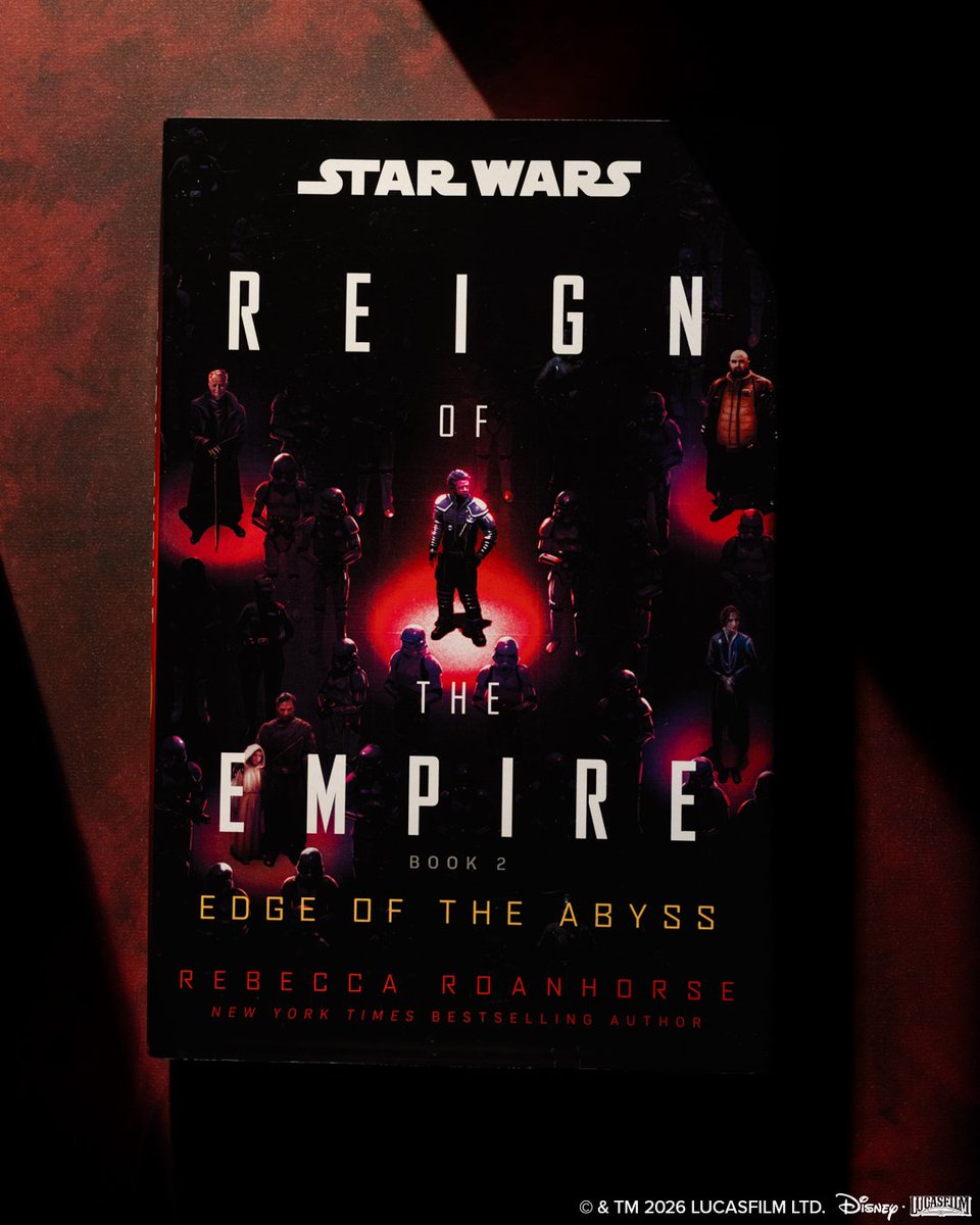 StarWarsByRHW's tweet photo. Over a decade into the Empire’s reign, life under Imperial rule has become routine. The days of the Republic have long passed into memory—if they are remembered at all.

The thrilling sequel to THE MASK OF FEAR, STAR WARS: THE EDGE OF THE ABYSS by Rebecca Roanhorse, is out now! https://t.co/pOR4Bvwz38