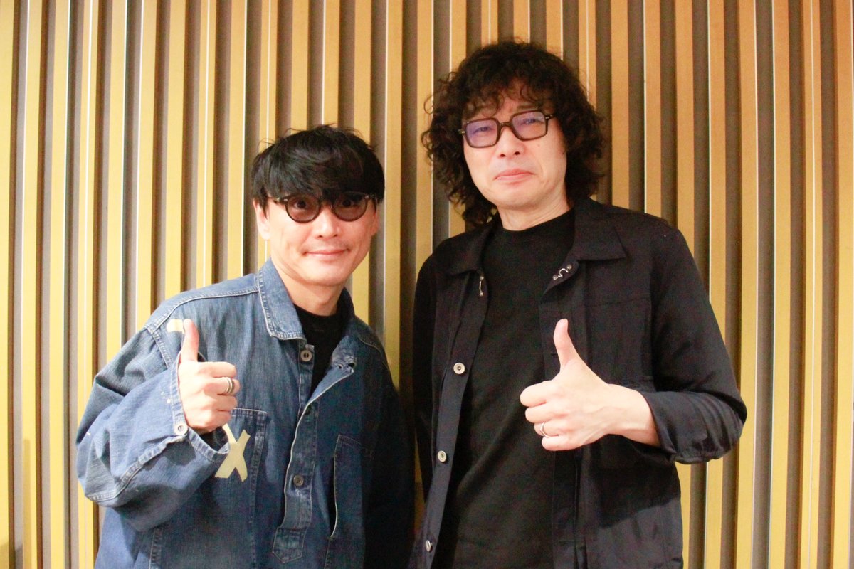 sknymgchann's tweet photo. ／
　 尊敬する大先輩
　 #斉藤和義 さんをお迎えした
　 #サカナ山口ANN
＼

「詞と曲が同時にできた曲は名曲になる？」
「斉藤和義さんが４人組バンドを組むなら誰を選ぶ？」

#ANNミュージックウィーク にぴったりな音楽回でした！

こちらから
https://t.co/T1Rfygb4Up https://t.co/neLjzUhmgx