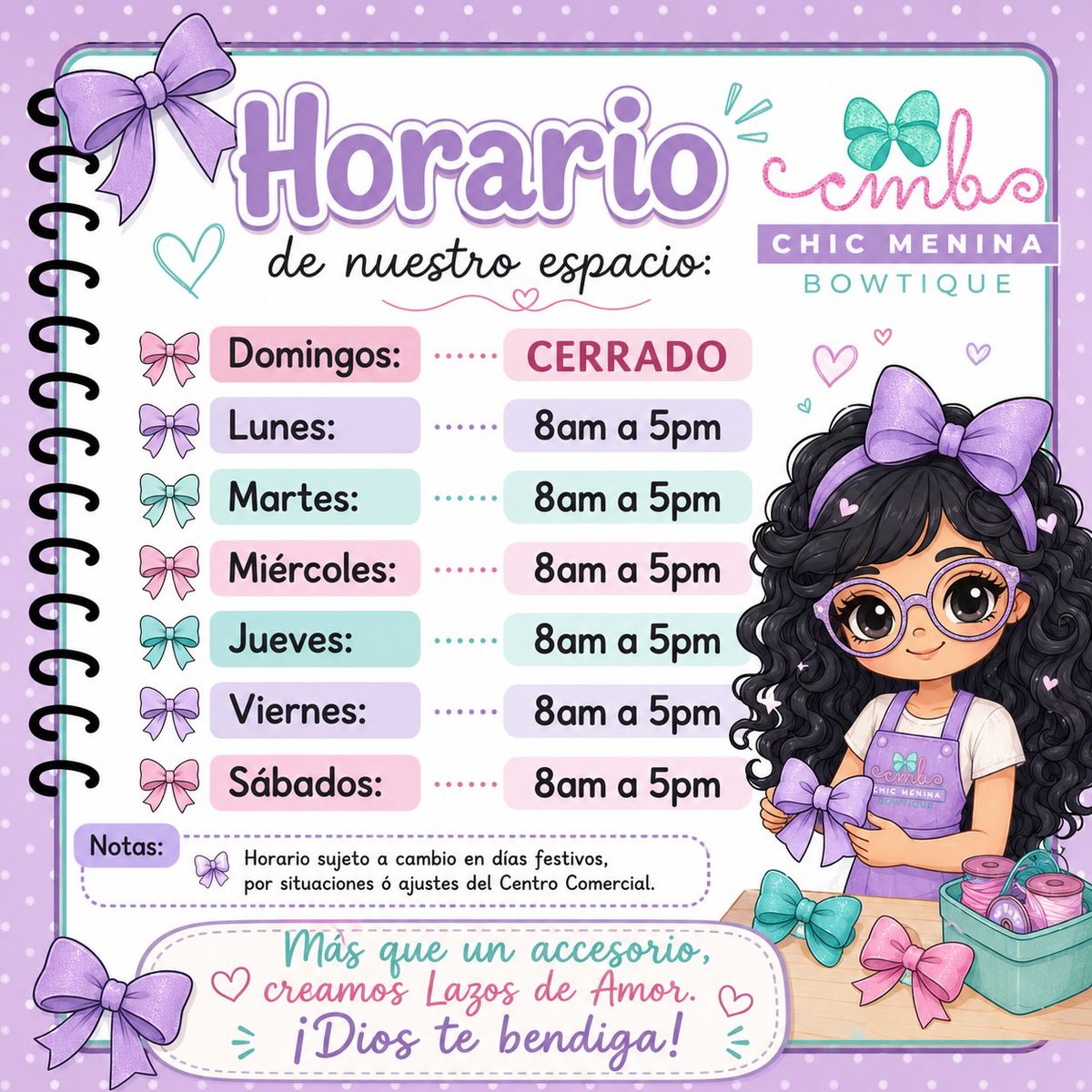 MichellPereiraa's tweet photo. Nos alegra recibirte en este hermoso espacio que Dios nos ha regalado, en @elcantonmall. Nuestro horario puede variar por días festivos, ajustes del centro comercial o situaciones personales. Más que productos, hay propósitos. Te esperamos en https://t.co/mUytOhi8Bj