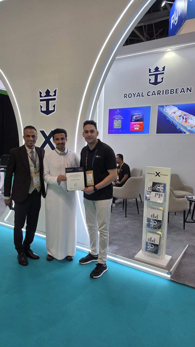 afandina74's tweet photo. Day 2 at #ArabianTravelmarket Dubai was truly inspiring! Grateful to #RCCL for the warm hospitality and valuable support. The day ended beautifully at #MandarinOriental. 

#ATMDubai #RCCL #TravelIndustry #Dubai https://t.co/6qHZKpmdbt