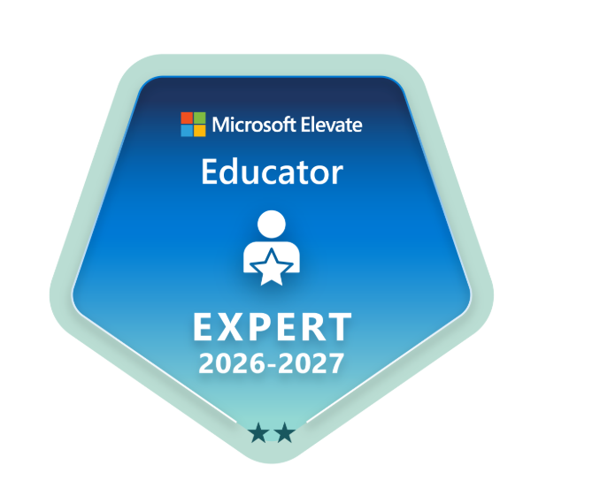yyy_aaa1's tweet photo. الحمد لله الذي بنعمته تتم الصالحات 🤍

سعيدة وفخورة بحصولي على شارة Microsoft Elevate Educator Expert 2026–2027 من Microsoft، واختياري ضمن خبراء التعليم عالميًا في توظيف الذكاء الاصطناعي. إنجاز أعتز به، وخطوة تزيدني شغفًا لمواصلة التعلم والابتكار وصناعة الأثر. 🌍✨  https://t.co/7sKurvjf38
@credly