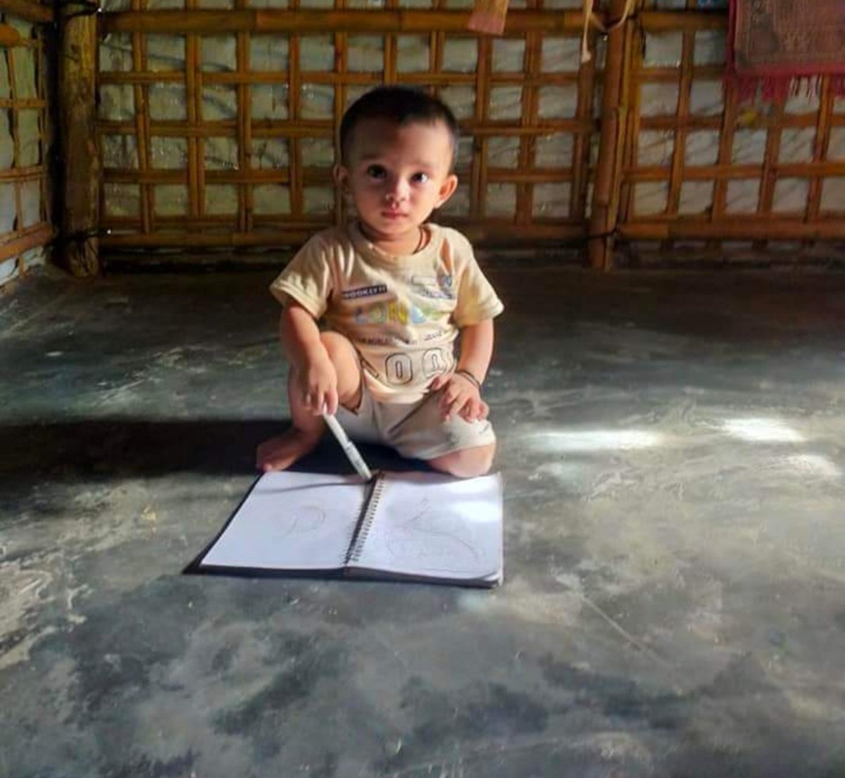 RohingyaSDF's tweet photo. We are committed to providing children with a safe learning environment where they can continue their education despite the difficult circumstances of refugee life. https://t.co/AUAkVMV2z9