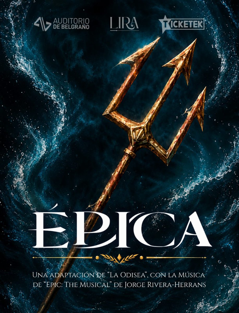 VecchiTuskAct4's tweet photo. Qué onda gente? Mucho tiempo.

Vengo a promocionar que estoy participando de Épica!
Una adaptación teatral de Epic The Musical.

Tengo entradas a un 20% de descuento para el 7, 8, y 15 de Octubre en el Auditorio Belgrano a las 20:00hs!

Manden DM para más info 🩵💫 https://t.co/2VfwWoG3on