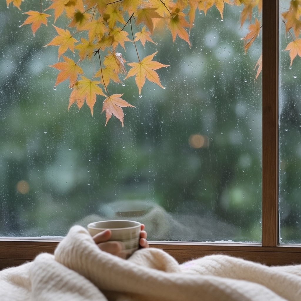 autum726731's tweet photo. Just sat by the window, sipping warm tea, watching rain tap the glass—my heart feels soft and slow, like time’s paused for a little peace today.， https://t.co/PT01OKbRAU