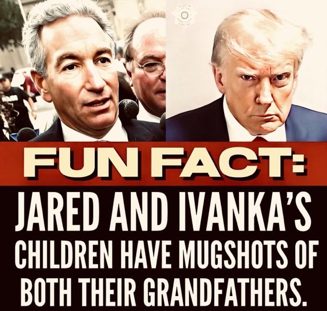 ArtemisAether's tweet photo. @rockingtaco @AmericaQueen10 #Tuesdayspecial #TuesdayThoughts #JaredKushner #IVANKA #Felon47 #TrumpCrimeFamily #VoteBlue #NoKingsDay https://t.co/D6EJ0pRjbl
