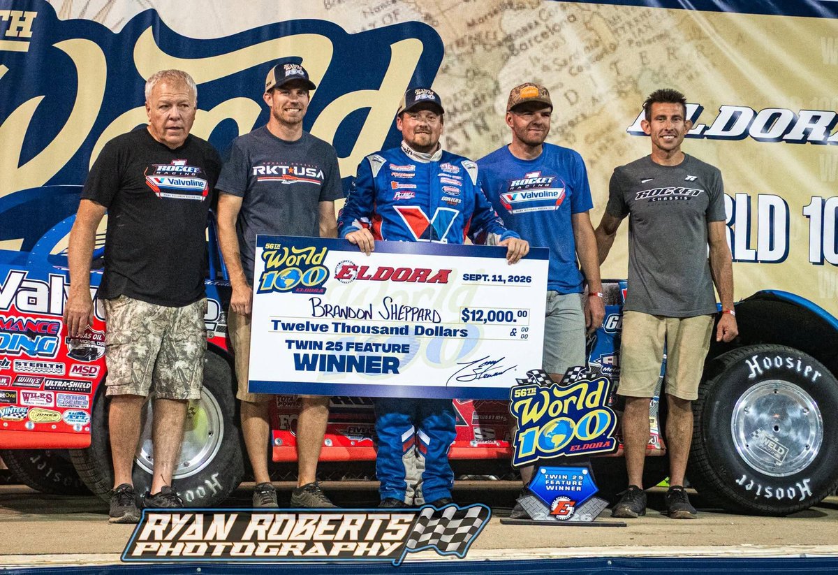 Rocket_Chassis's tweet photo. 🏁 𝗪𝗘𝗘𝗞𝗘𝗡𝗗 𝗪𝗜𝗡𝗡𝗘𝗥𝗦 🏁

All eyes were on Eldora, and Rocket drivers delivered! 🔥 @bsheppb5  and @Winger_Ashton both found victory lane, with more Rocket wins across the country. 🏆

Check out the full list of this week’s winners: https://t.co/ihzOjZnZ06 #XRWon https://t.co/V6V0f0Ix3u