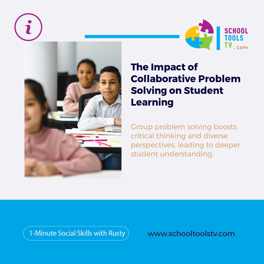 RustyMayVideos's tweet photo. The Impact of Collaborative Problem Solving on Student Learning

Group problem solving boosts critical thinking and diverse perspectives, leading to deeper student understanding. 📚

#CollaborativeLearning  
#CriticalThinking  
#StudentEngagement https://t.co/itGAq18UgX