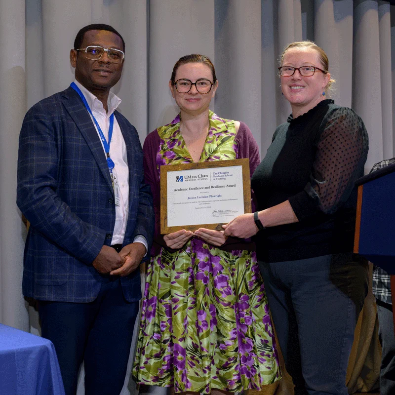 Academic Excellence & Resilience Award recipient Jessica Plowright

