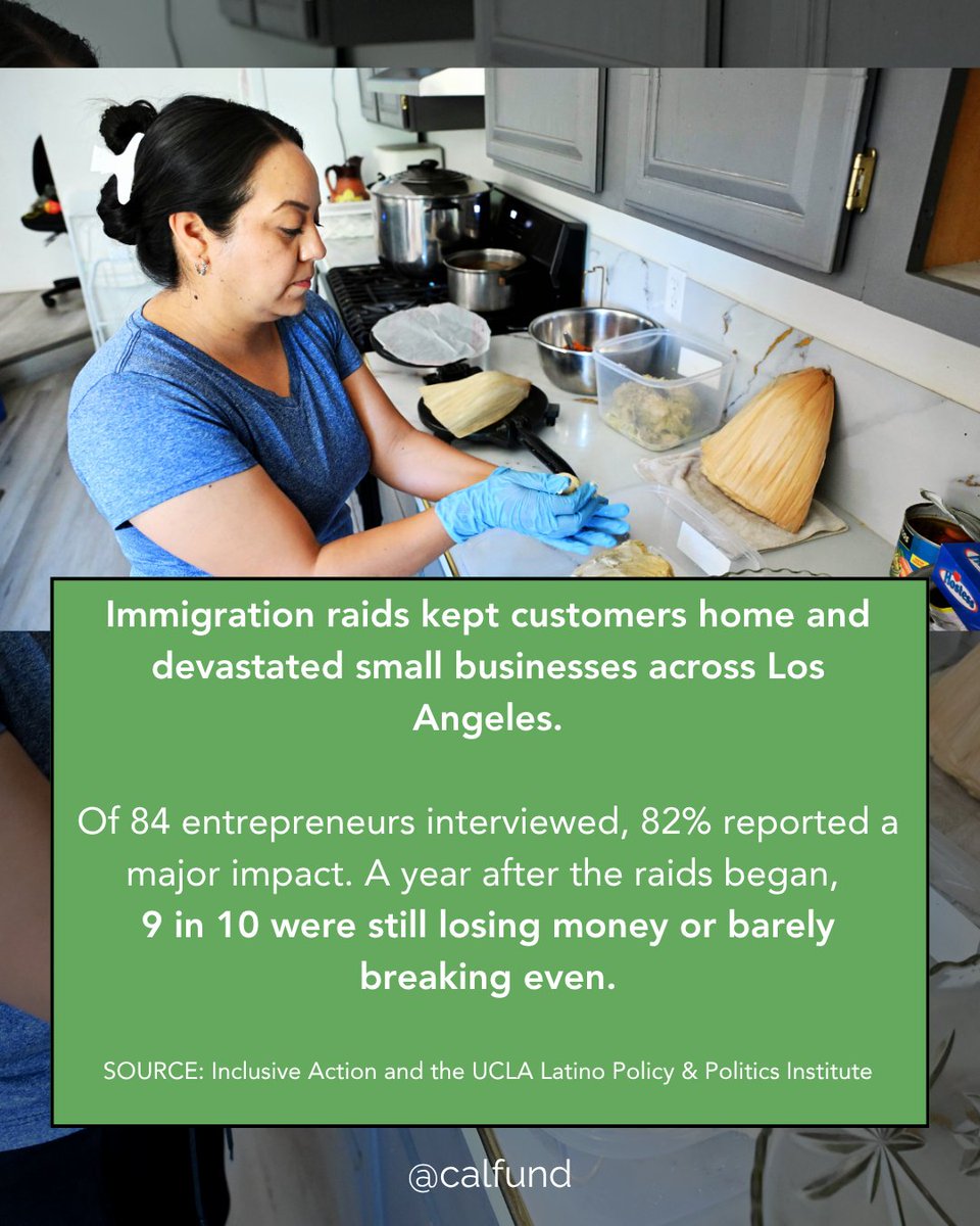 calfund's tweet photo. Los Angeles wouldn’t be Los Angeles without its immigrant-owned businesses. This #LatineHeritageMonth, we’re celebrating entrepreneurs who bring culture and opportunity to our neighborhoods: https://t.co/cFvRlnc1Cj

Hire a Vendor Directory: https://t.co/MifT5zzrJo https://t.co/wrASvvKZb3