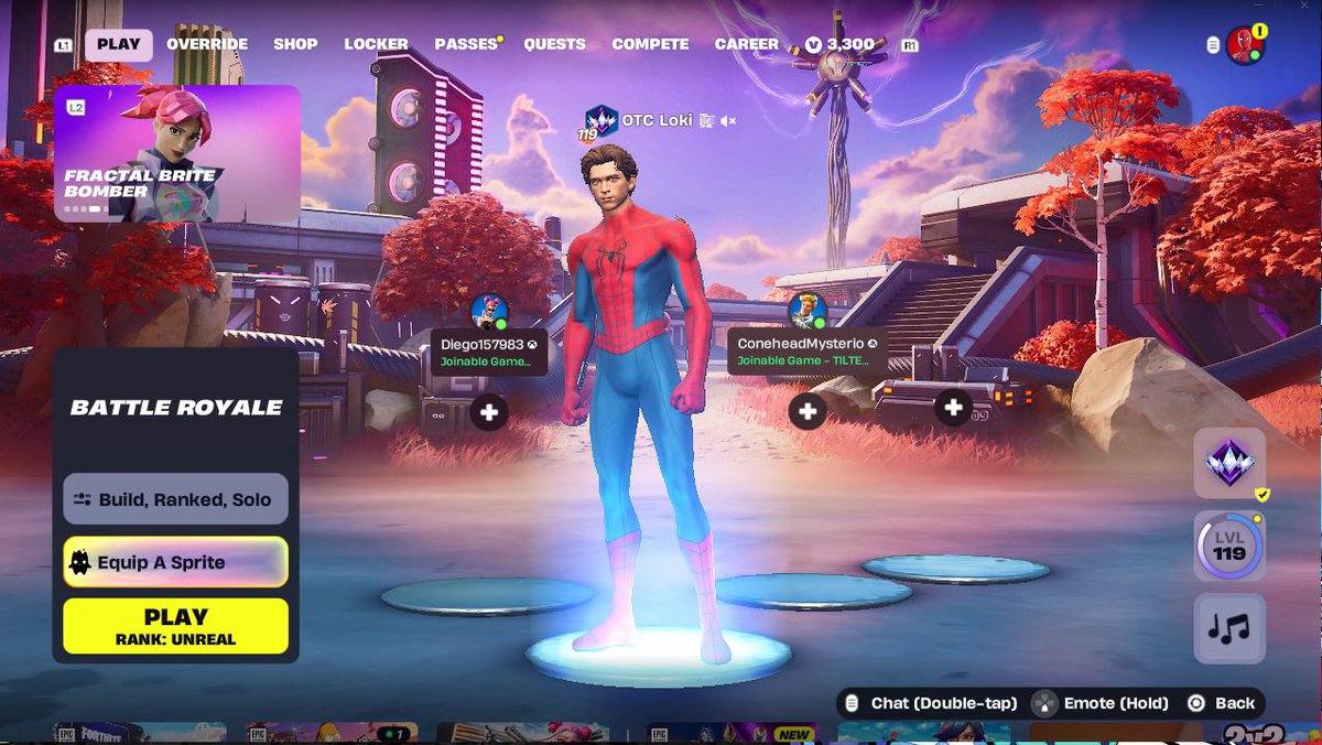 TheOnlyOTCLoki's tweet photo. @Keyoftime15 I actually AM cracked at fortnite and a massive kh fan and would love to participate if given the chance!! https://t.co/lipDspkTyf