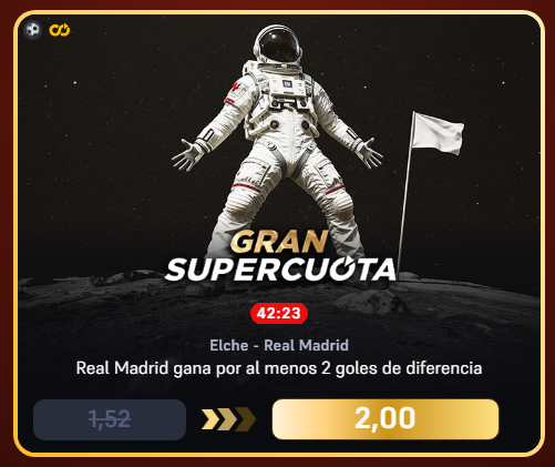 PaloteTips's tweet photo. 💣 HOY EL RIESGO ES CERO

Winamax sube al Madrid a 2.00 y cubrimos el otro lado en Betfair.

➡️ Winamax — Supercuota — 10€
➡️ Betfair — Elche +1.5 — 8€

🤑 +2€ LIMPIOS Y ASEGURADOS.

El Telegram está en mi perfil 👀 https://t.co/mr9SHA4g5C