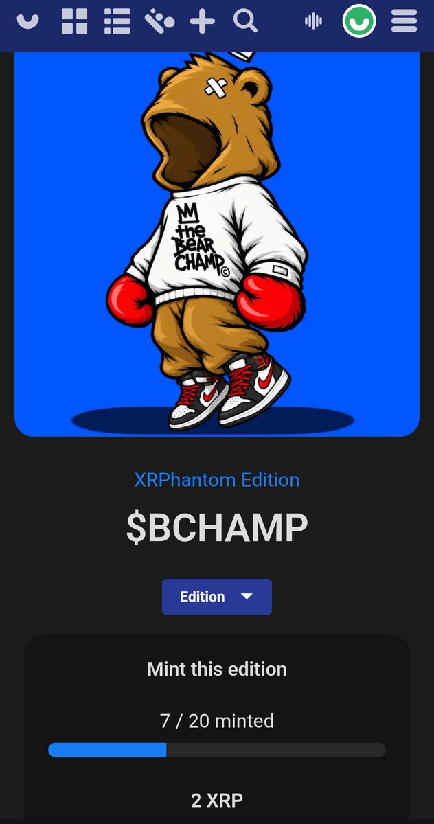 xrp_phantom's tweet photo. 📢 2 XRPhantom Edition has been minted 

By @relic71
And rE6aZwP3541Vvndyx86KrraK5kS1MAmNJJ

 Thank you so much for the support ❤️

#XRPhantom #NFT #XRP https://t.co/I4Bep7SRZD