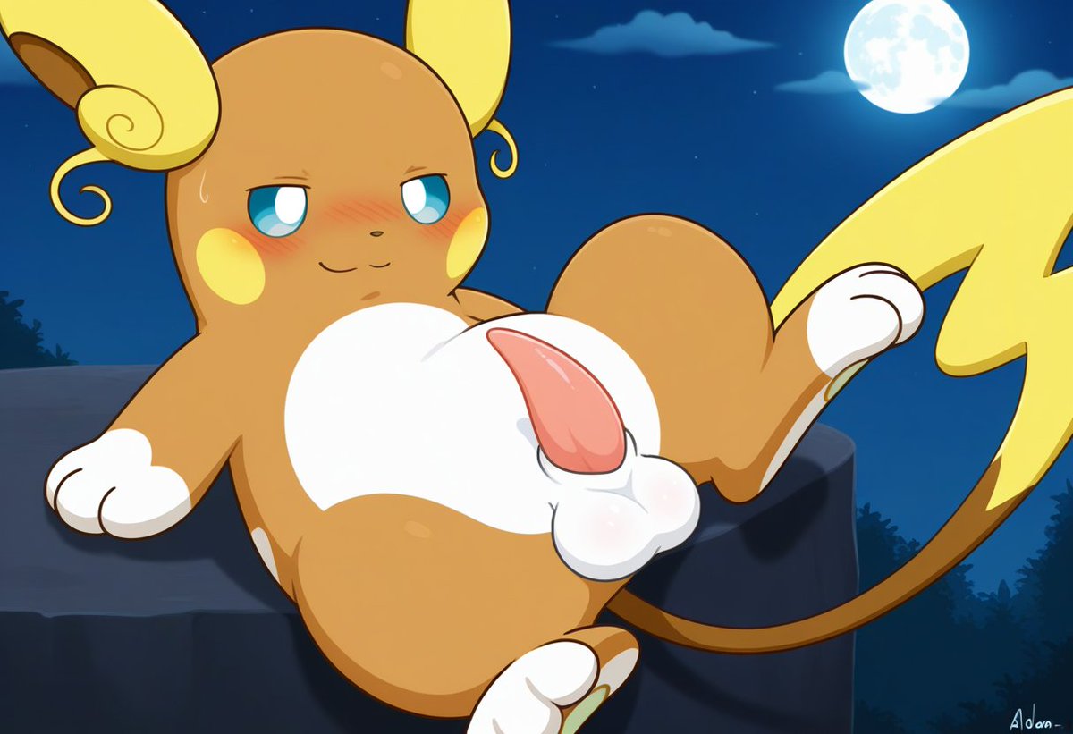 MasterLeeNSFW's tweet photo. Alolan Raichu / アローラライチュウ
#AIart https://t.co/5J4FbYwEe8