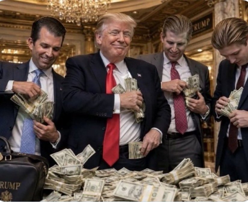 bmw4716's tweet photo. @KwikWarren Never before in the history of this country has there been a president and his cabinet seeking ways to actively destroy it's own democracy, turn longstanding allies around the world into adversaries all while he praises rogue regimes and steals from the american ppl. #THISisTrump https://t.co/dc8xPjVHyz