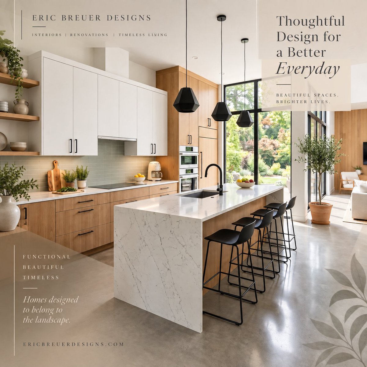 EBreuerDesigns's tweet photo. A kitchen designed for how you actually live—clean lines, warm wood, natural light, and timeless details that make everyday moments feel effortless. ✨
#KitchenDesign #InteriorDesign #ModernKitchen #HomeDesign #DreamHome https://t.co/OlymWI21iu