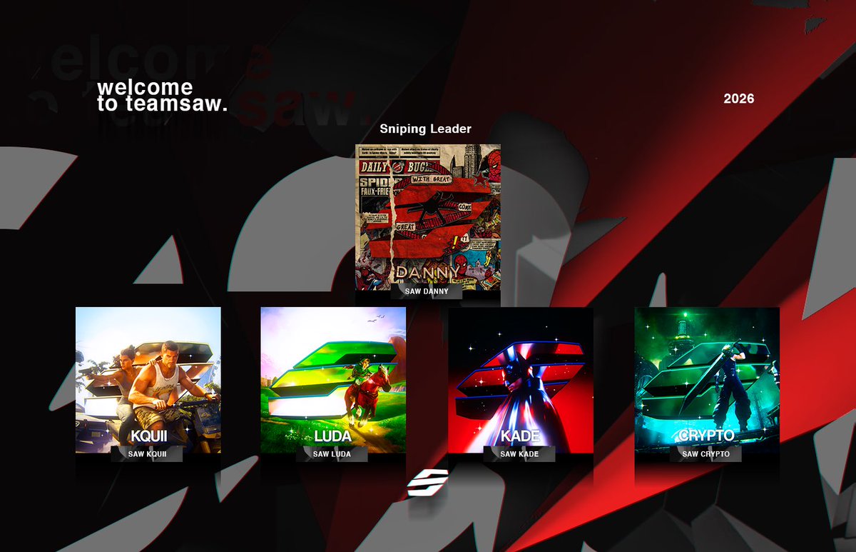 TheTeamSaw's tweet photo. Welcome our newest additions to Saw! https://t.co/iG1pQ618MP