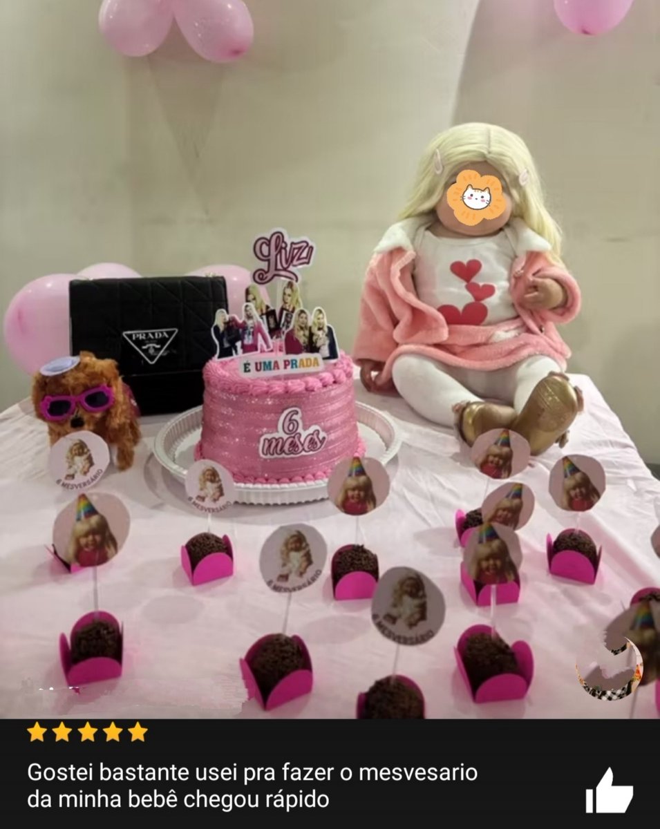 nncaldas's tweet photo. Fui procurar uma peruca pra comprar e encontro uma avaliação de uma mãe que fez o mesversario da bebê com tema as branquelas kkkkk https://t.co/uB4Z7eQlpt