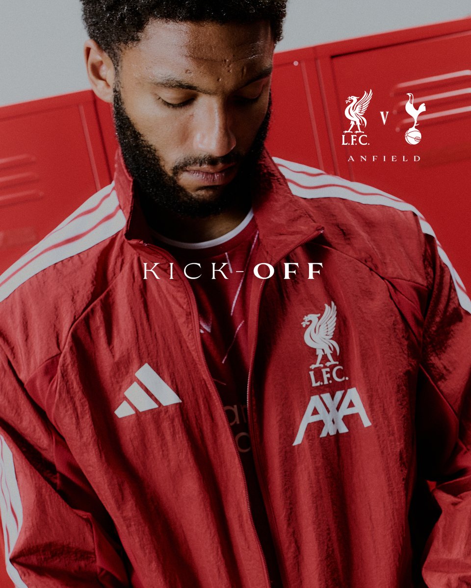 LFC's tweet photo. 1’ - Up and running at Anfield! ✊🔴

[0-0] https://t.co/VT0GSIdWeA