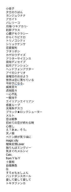 3718mg's tweet photo. こちらは10年以上前に投稿された
ボカロ曲まとめです

懐古厨を4に至らしめることができます https://t.co/NQ6ZGQCzuG