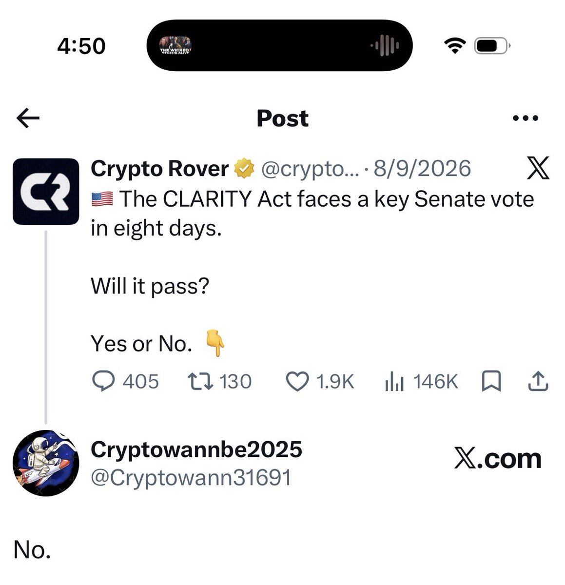 Cryptowann31691's tweet photo. @Crypt0Senseii Told ya…. https://t.co/rKKq9GfH5K
