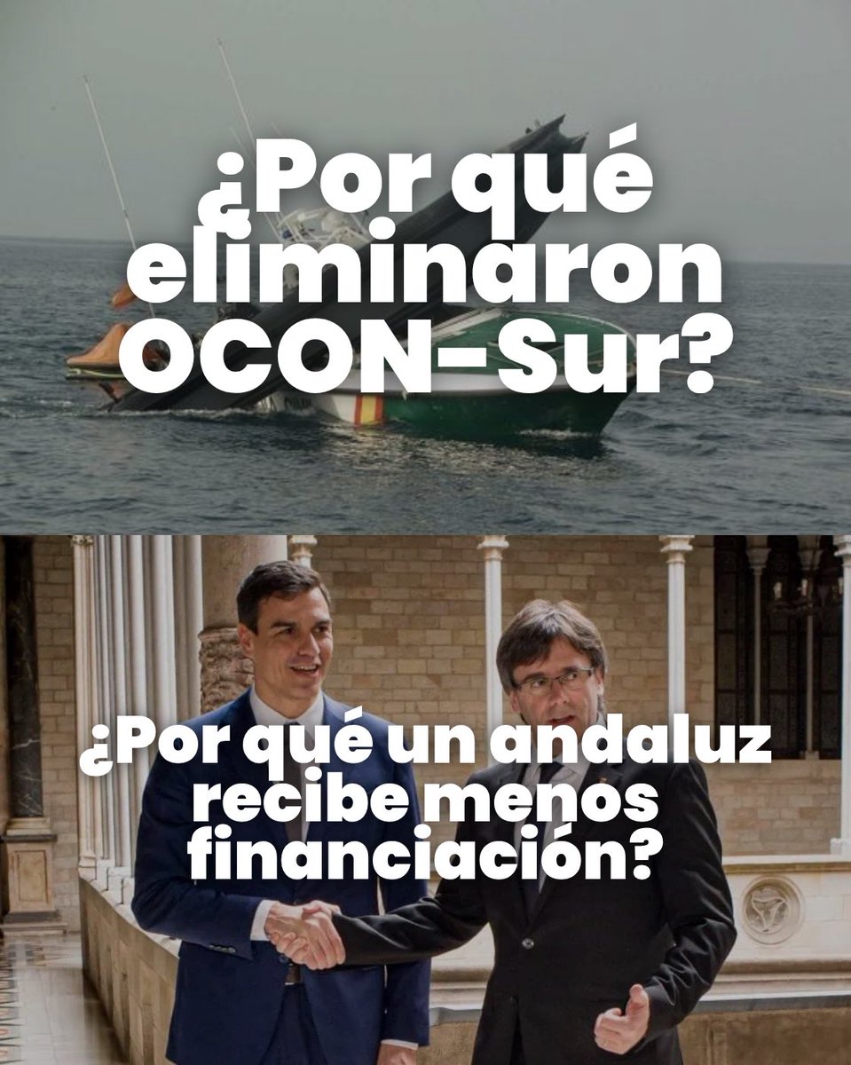 ppandaluz's tweet photo. ¿Dónde están cuando tienen que proteger a los españoles?

🔁 Compártelo si tú sigues esperando explicaciones de Sánchez y Montero. https://t.co/GCZZSKHvWq