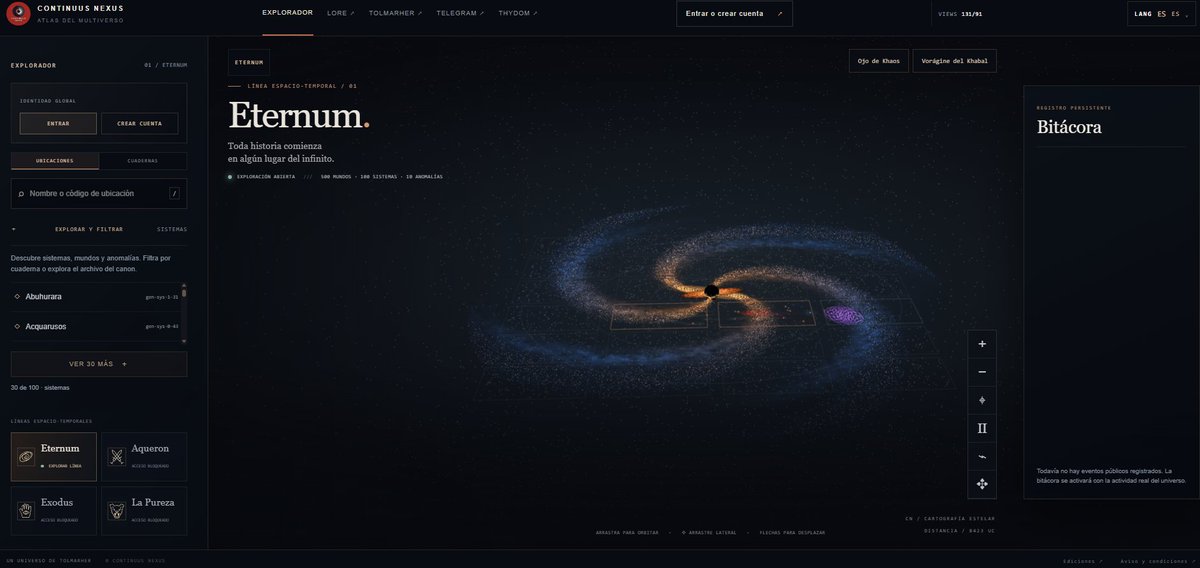 continuusnexus's tweet photo. Eternum—the ceaseless war—comes to life. An AI-driven simulation, it will emulate a galaxy at the end of time. PHASE 7/30. Ultimately, you will be able to own your own autonomous NPC corporation, which will inhabit the #ContinuusNexus. https://t.co/GI2mA95c4B https://t.co/7KzeUVHoXB