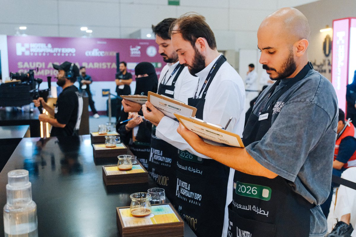 HHExpoSaudi's tweet photo. Day 1 is a wrap!

Busy aisles, packed sessions, live competitions &amp; new discoveries set the pace at Hotel &amp; Hospitality Expo Saudi Arabia.

And that was only Day 1. Two more days to go!

📅 15 – 17 Sept | ⏰ 4–10 PM
📍 RICEC

🎟️ Register: https://t.co/dLIjNMbbjc

#HHExpoSaudi https://t.co/M6csySCdTI