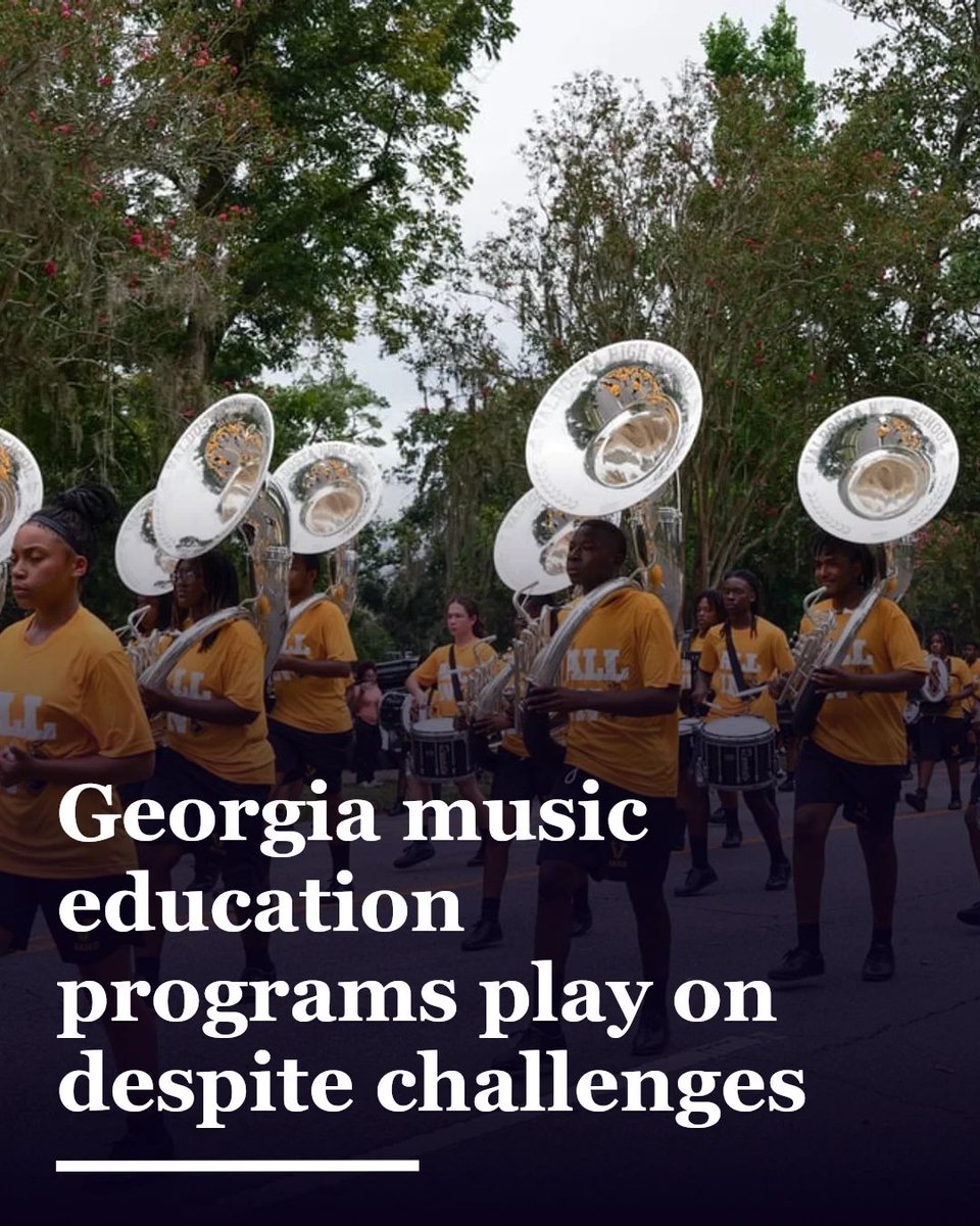 wabeatl's tweet photo. Georgia music education programs play on despite challenges https://t.co/XGnTJPwqaW https://t.co/kQ6jir7GXH