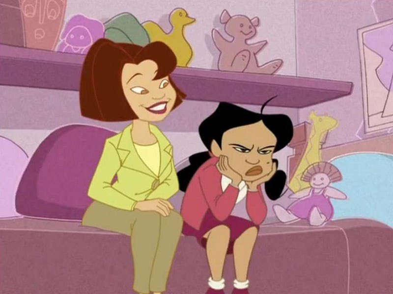 25YearsAgoLive's tweet photo. “The Proud Family,” a new Disney Channel show about a family in California, premieres. https://t.co/HapVSnombw