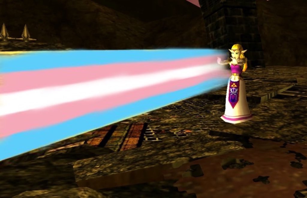 Valeska_Loki's tweet photo. It's gonna be so cool to see this moment in the Ocarina of Time remake. https://t.co/eknc4zRbUT