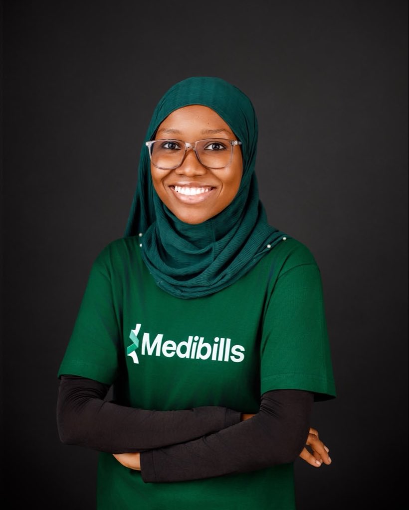 Medibillsng's tweet photo. Meet our Chief Product Officer, Halimah Yahaya Hafiz.

Halimah is a medical doctor and health tech innovator working at the intersection of medicine, artificial intelligence, and digital health.

Her journey into technology began alongside her medical training, driven by a simple question: How can technology solve the problems I see within the healthcare system?

Rather than treating medicine and technology as separate paths, she has built a career at the intersection of both, translating clinical insight into practical, patient centred products.

As Chief Product Officer at MediBills, Halimah is helping build a healthcare payment platform designed to remove financial friction from care. From hospital payments and insurance access to co payments and other healthcare transactions, her work focuses on making the experience simpler for patients and healthcare providers.

Her role spans the full product lifecycle, from identifying real healthcare problems and understanding user journeys to designing digital experiences and building solutions that work in the often complex and high pressure realities of healthcare.

Beyond MediBills, she works with a fast growing medication safety startup, where she combines her clinical expertise with her communication and content skills to translate complex medical information into clear, accessible content that promotes medication safety and health literacy.

Her product design experience also extends across several companies and startups, including The Spark and Tourgrin, alongside contract design work with Andela and OneTimesFive. She has also collaborated with international companies on brand storytelling and product design, helping create digital experiences that connect products with the people they are built for.

Her interest in artificial intelligence has taken her deeper into the innovation ecosystem. She represented AGRIAI at the Nigeria National AI Hackathon, contributing to conversations around AI, digital transformation, and the future of healthcare in Africa.

Ultimately, Halimah is driven by systems level change. She believes technology and AI can help address some of the challenges created by limited resources, fragmented healthcare systems, and financial barriers across Africa.

Her greatest strength is the perspective she brings from both sides of the table. Her medical training gives her an insider’s understanding of healthcare, while her experience in product, digital health, design, and AI gives her the tools to build solutions.

She is building toward a career where medicine, technology, and AI converge, creating scalable solutions that make healthcare more accessible, safer, and more equitable across Africa.

We are excited to have Halimah leading our product vision and helping shape the future of healthcare technology at MediBills.

#MediBills #HealthTech #DigitalHealth #ArtificialIntelligence #HealthcareInnovation #WomenInTech #MedTech