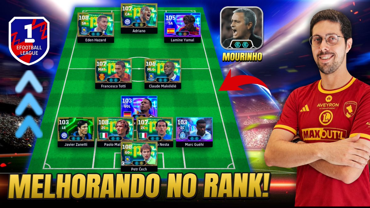 lemefcstreaming's tweet photo. eFootball 2027 AO VIVO! CHEGANDO na 1ª DIVISÃO! https://t.co/58nhkaF15Q via @YouTube 

#efootball https://t.co/CMcQZNHTBY