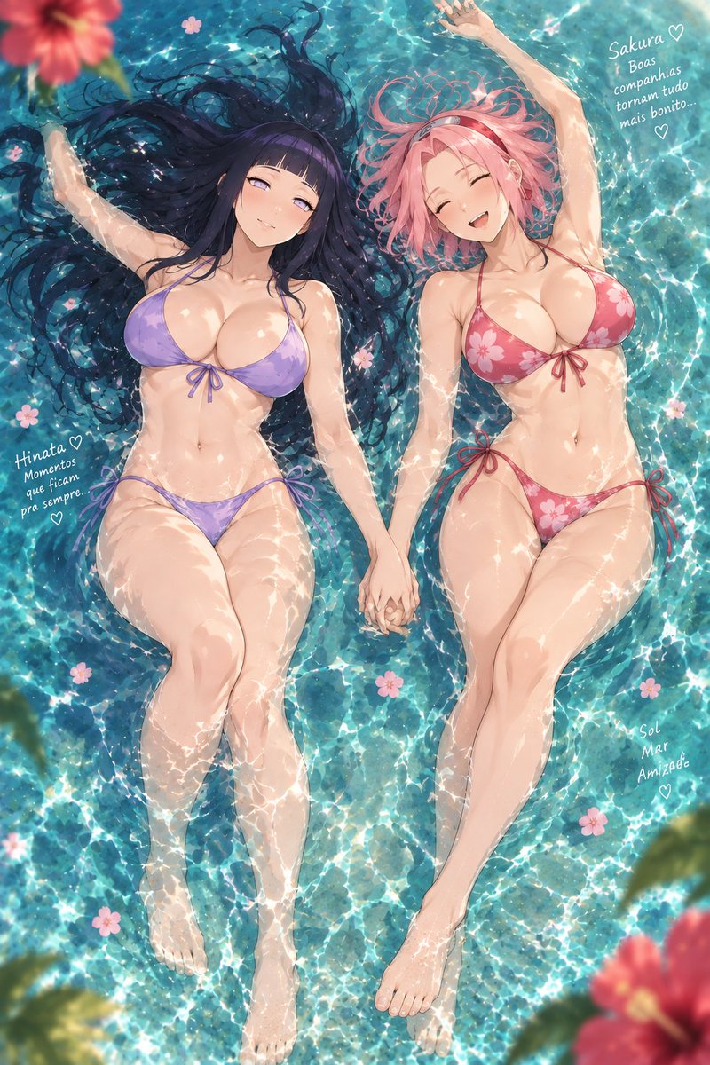 BlueSlimeInk's tweet photo. Sakura and hinata sfw https://t.co/iO8oSnLYHg