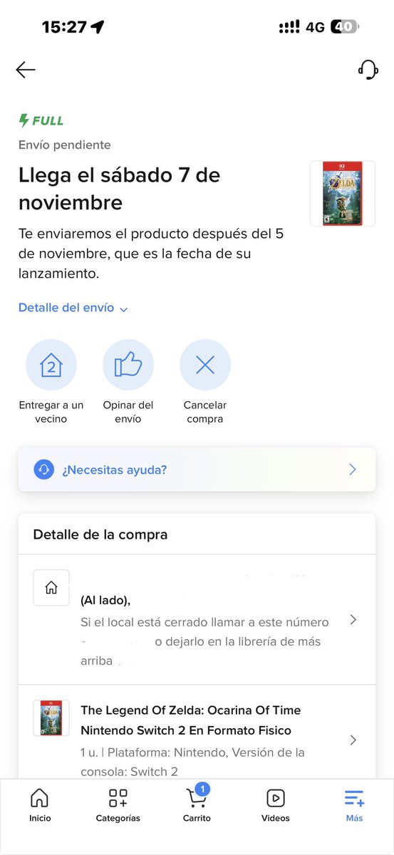 Bloouding's tweet photo. Alcanze a compra la preventa del juego físico en chile ojalá llegue el texturizado 🥹

#zelda #nintendo https://t.co/rhUDDvDOIf